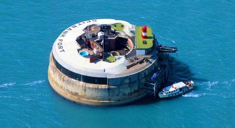 Großbritannien Spitbank Fort Foto Spitbank Fort